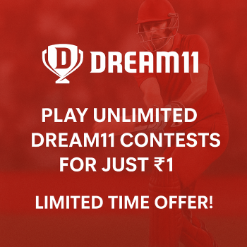 Dream11 ₹1 Contest Entry Offer