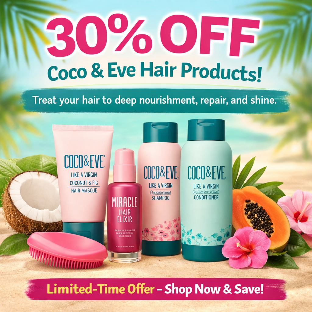 CoCo&Eve Get 30% off Hair Product !!