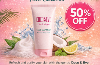 CoCo&Eve Face Cleanser Get 50 % off