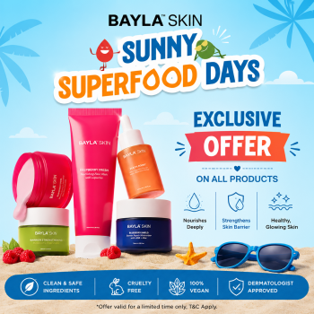 BAYLA SKIN Sunny Superfood Days – Exclusive Offer Live Now