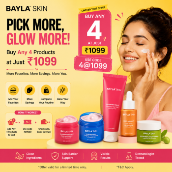 BAYLA SKIN Ultimate Glow Combo – Buy Any 4 for ₹1099