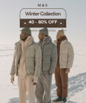 MARKS AND SPENCER Big Winter Bash: 40% - 80% OFF