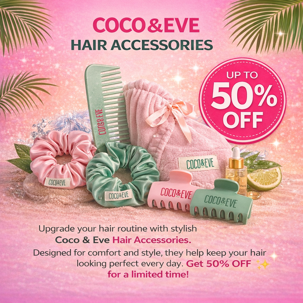 CoCo&Eve Hair Accessories Get 50% Off !!!