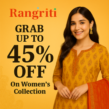Rangriti grab 45% off on women collections