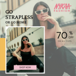 Nykaa Fashion- Strapless Tops Up To 70% Off