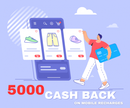 Cred-Get Rs 5000 Cashback On Mobile Recharges