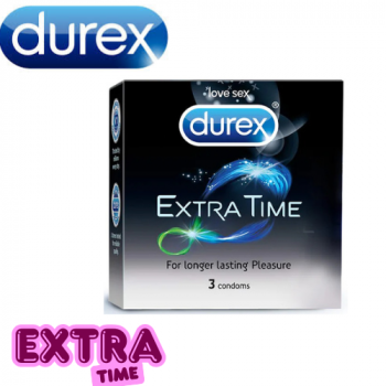 Durex - Extra Time 3 Condoms With 20% Off