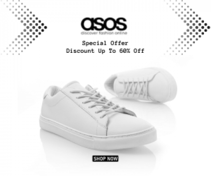 Asos get Upto 605 OFF on shoes