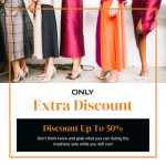 ONLY- Skirts now upto 50% off