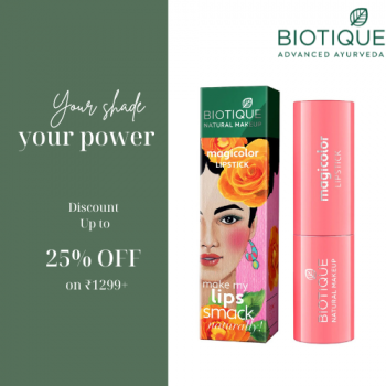 Biotique - Up to 25% OFF on ₹1299+