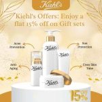 Kiehl's Offers: Enjoy a flat 15% off on Gift sets