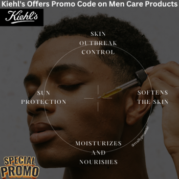 Kiehl's Promo Code on Men Care Products