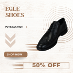 Egle Basketweave Genuine Leather Black Slip-On Formal Shoes 50% off