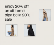 pipa bella 20% off sale