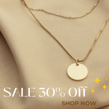 Get 30% off on Women's necklace