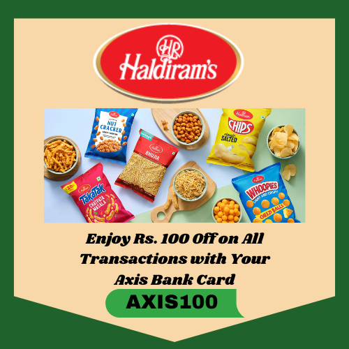 Enjoy Rs. 100 Off on All Transactions with Your Axis Bank Card