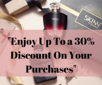 "Enjoy Up To a 30% Discount On Your Purchases"