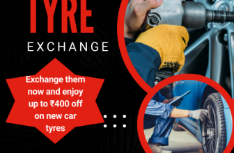Get upto Rs. 400/- off on old car tyres exchange