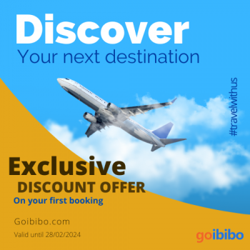 Goibibo Flat 50% discount- exclusively for first hotel booking