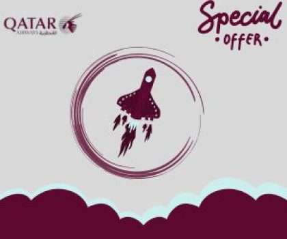 Qatar airways 25% OFF On Flight Booking From India