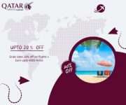 Qatar airways UPTO 20% OFF