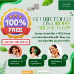 Jovees Herbal: Get Free Pouch On Orders Above Rs 699 —shop now