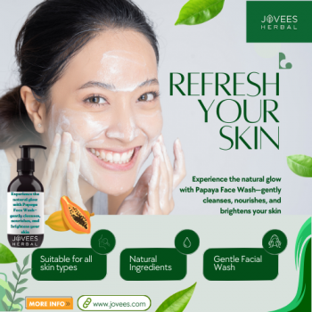 Jovees Herbal Get *Free Papaya Face Wash On All Orders, Don't miss out—shop now!