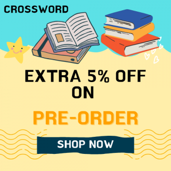 Crossword – Extra 5% off on pre-orders !