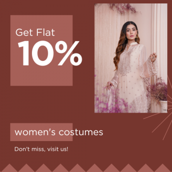 Pink Queen FLAT 10% OFF on women's costumes