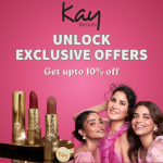 Kay beauty upto 10% Off