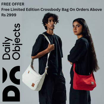 Free Limited Edition Crossbody Bag On Orders Above Rs 2999