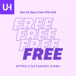 Ultahost Free VPS Trial for 30 Days