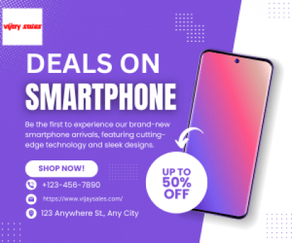 DEALS ON SAMRTPHONE GET UPTO 50%OFF