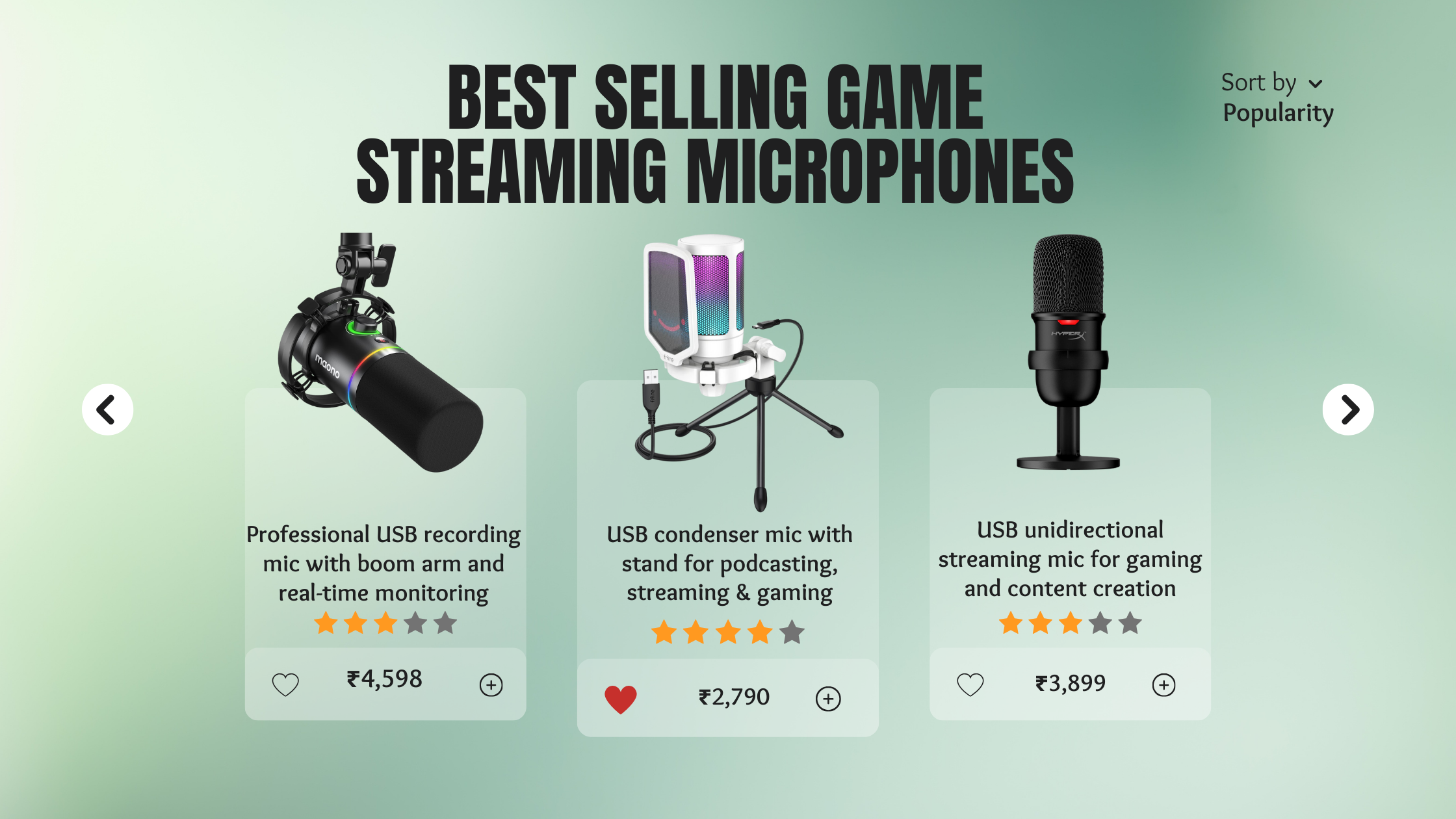 top best microphones for gamming