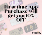 First time App Purchase will get you 10% Off