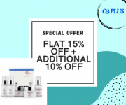 Flat 15% OFF + Additional 10% OFF