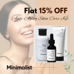 Minimalist – Flat 15% OFF Anti-Aging Skin Care Kit – Use Code