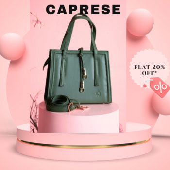Flat 20% OFF on Orders Over 2500 – Shop More, Save More ! caprese bags