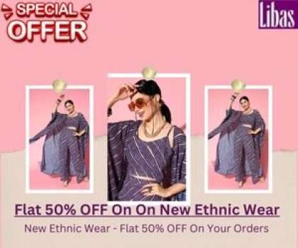 Libas Flat 50% OFF On On New Ethnic Wear