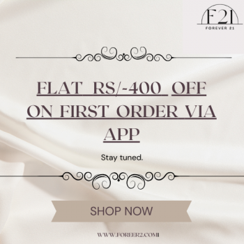 Flat RS/-400 off on First Order Via app