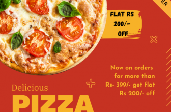 Dominos – Flat Rs.200 Off on Your Purchase Over Rs.399!