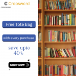 Crossword – Free Tote Bag with every purchase