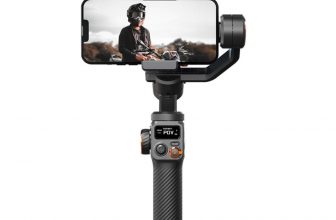 Hohem iSteady M6 Kit Smartphone Gimbal Stabilizer 3-Axis with Magnetic Fill Light AI Tracking Sensor