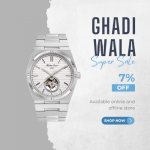 Best Deals on Ghadiwala Watches Grab Flat 7% Off Before Stocks Run Out Hurry Now