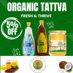 Organic Tattva Offer | Flat 5% Off on Oil & Ghee