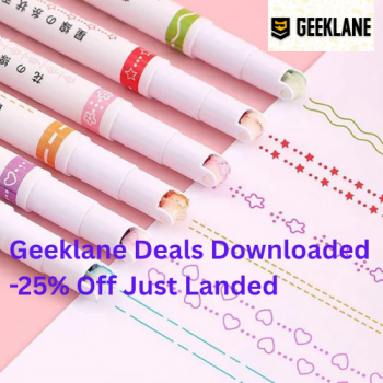 Geeklane Deals Downloaded -25% Off Just Landed