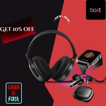 boAt – Get 10% off on Purchase of 10 or more items
