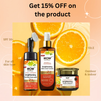 WOW-Vitamin C Cleanse & Hydrate Trio - 400 ml