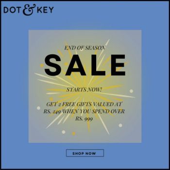 Get 2 FREE gifts valued at Rs. 249 when you spend over Rs. 999!