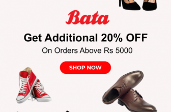 Bata 20% additional discount